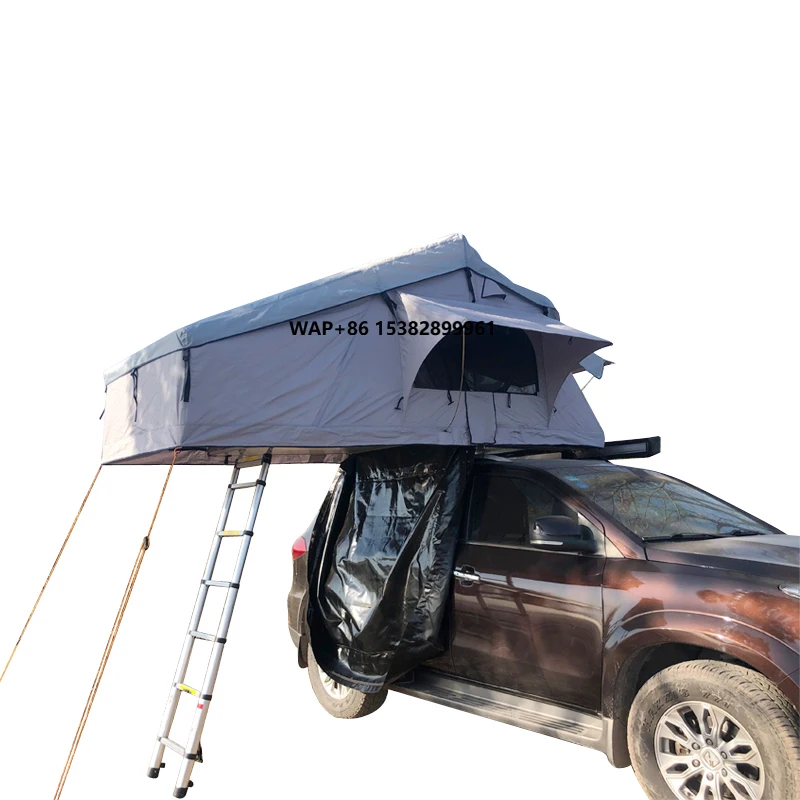 

2024 3 Person 4wd Car Camping Rooftent Folding Soft Cover Roof Top Tent for Sale