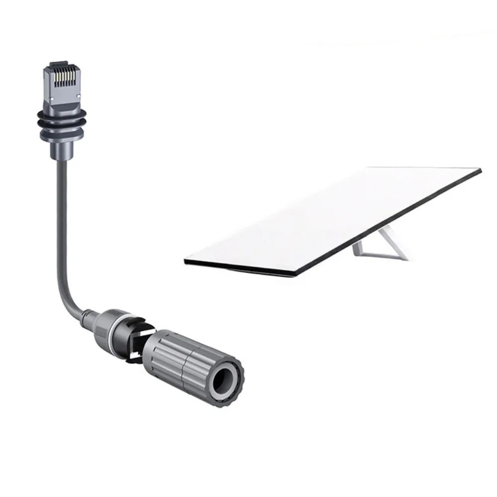 Cable adaptador de extensión RJ45 estándar Fluke de 1200Mbps, resistente al agua IP68, SPX a RJ45 para Starlinks Gen3/Mini