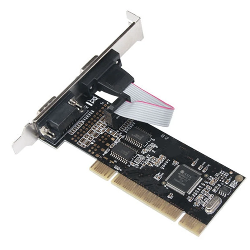 PCIE 2 Port Serial Expansion Card Pci Express To Industrial RS232 Serial Port Adapter 9Pin For Desktop Pc
