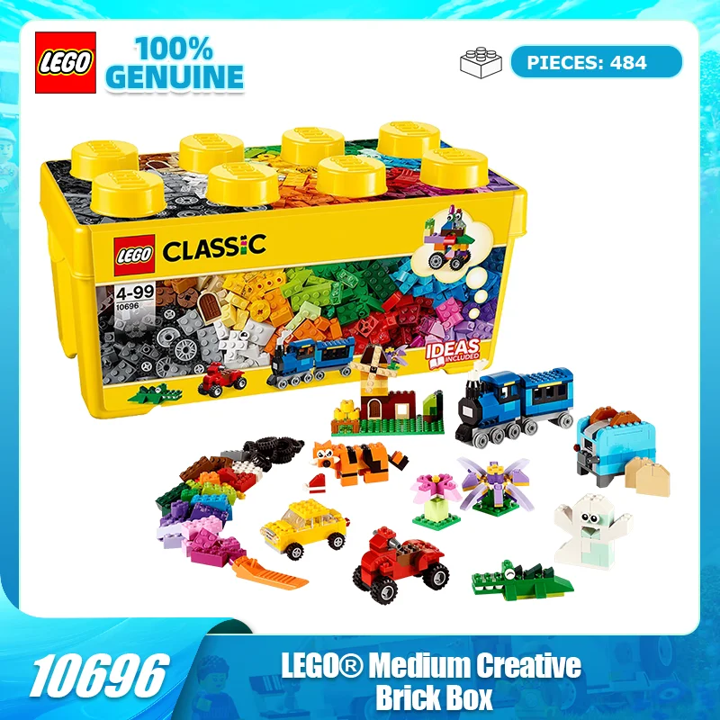 

Lego Classic Creative Medium Building Block Box, Suitable for Boys and Girls to Assemble, Children's Toy Valentine's Day Gift