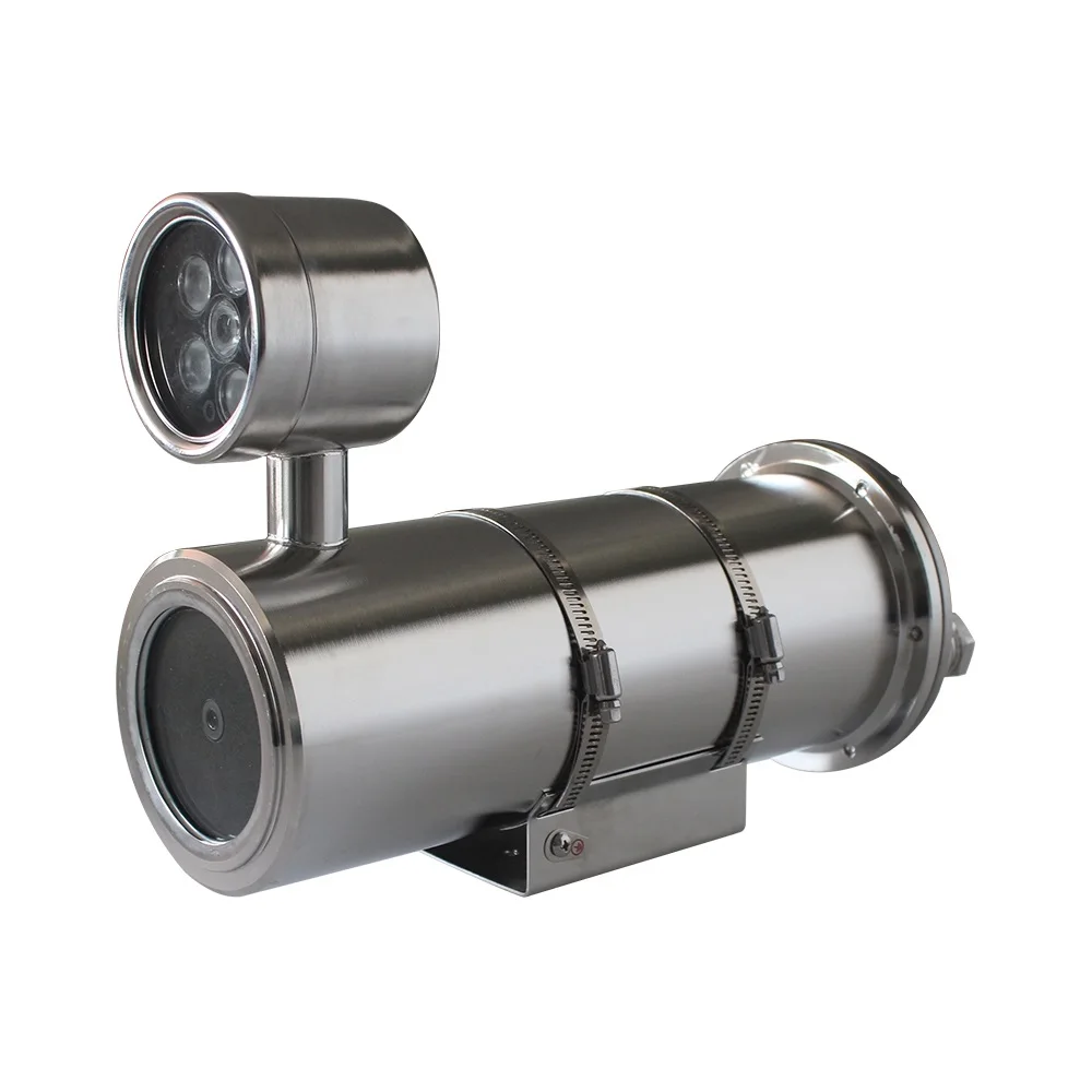 HIK-Core 8MP Explosion-Proof IR Bullet IP Camera With External Fill Light H.265 Waterproof IP68 IR 80 Hik-Connect Wholesale