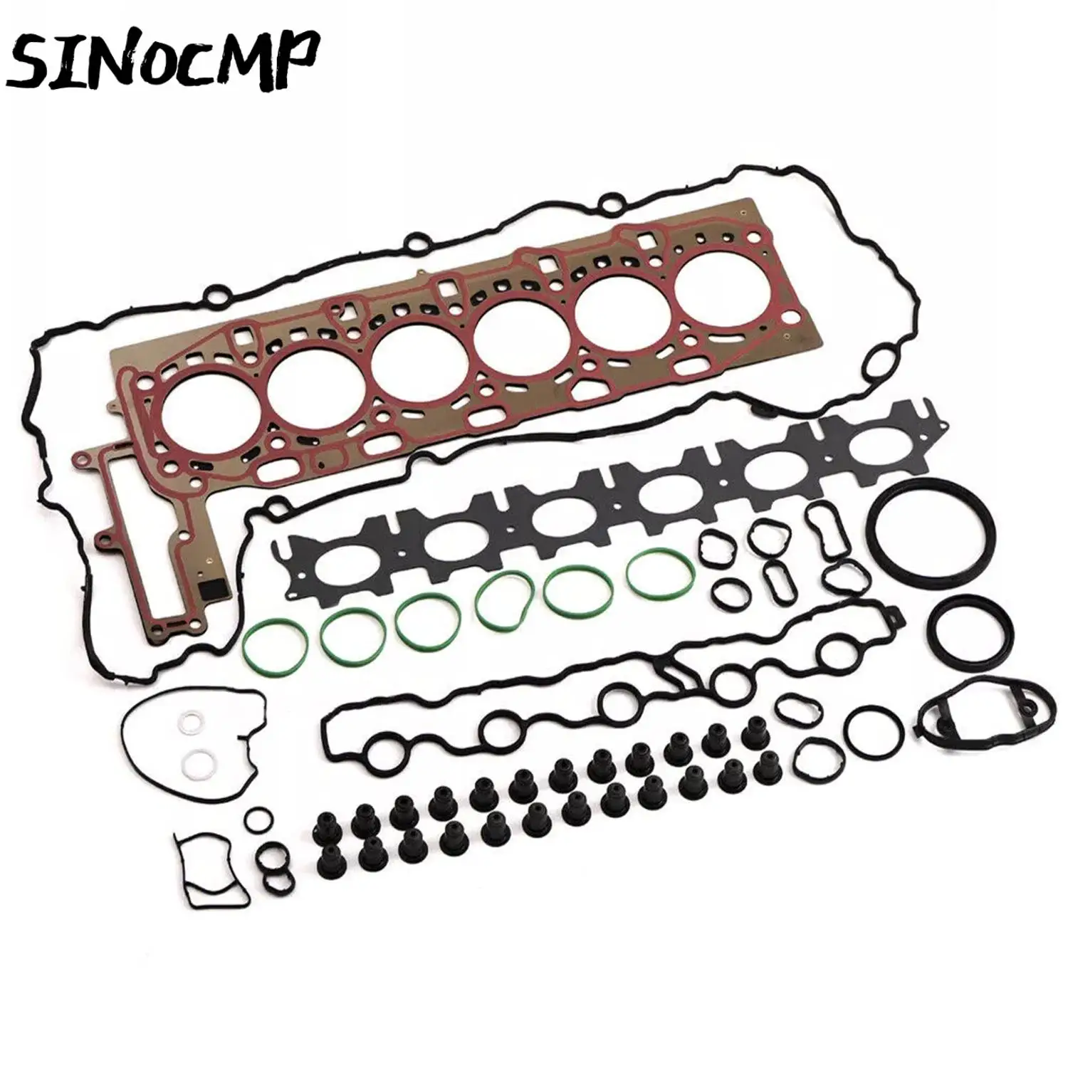

1 Set Overhaul Rebuild Gasket Seals Kit B58B30A 11128654268 For BMW 340i 440i X3 F20 F30 F32 3.0 Engine Rebuilding Kits Parts