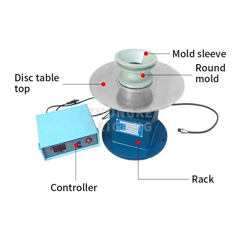 Cement mortar flowability tester