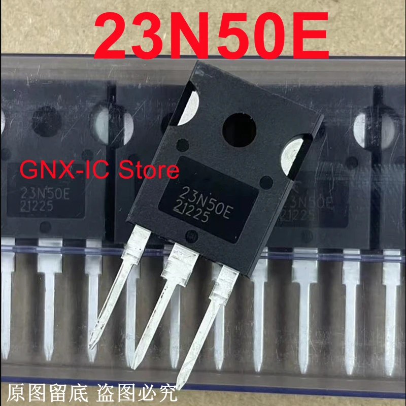 

10Pcs - 50PCS Lot Band New 23N50E TO-247 MOSFET N channel 23A 500V SVF23N50PN SVF23N50 23N50 FMH23N50E For Welding Machine