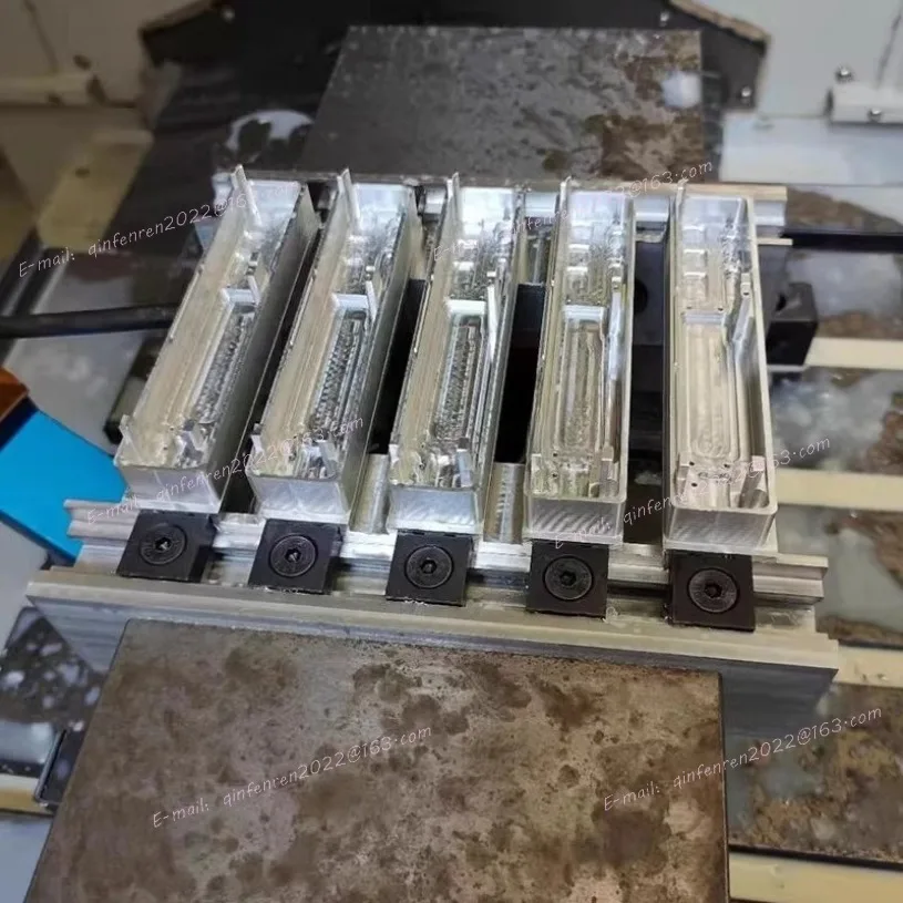 CNC Machining Center Tooling M6-12 Integrated Clamp OK Vise Fixture Multi Station Batch Fixed Small Clamping Block