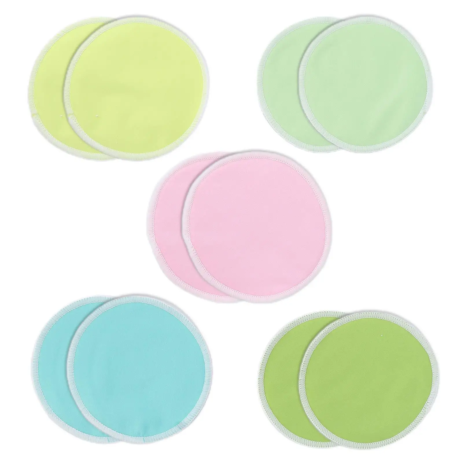 

Многоразовые подушечки для грудного вскармливания, мягкие подушечки для сосков для кормления женщин, удобные впитывающие подушечки для ухода за грудью