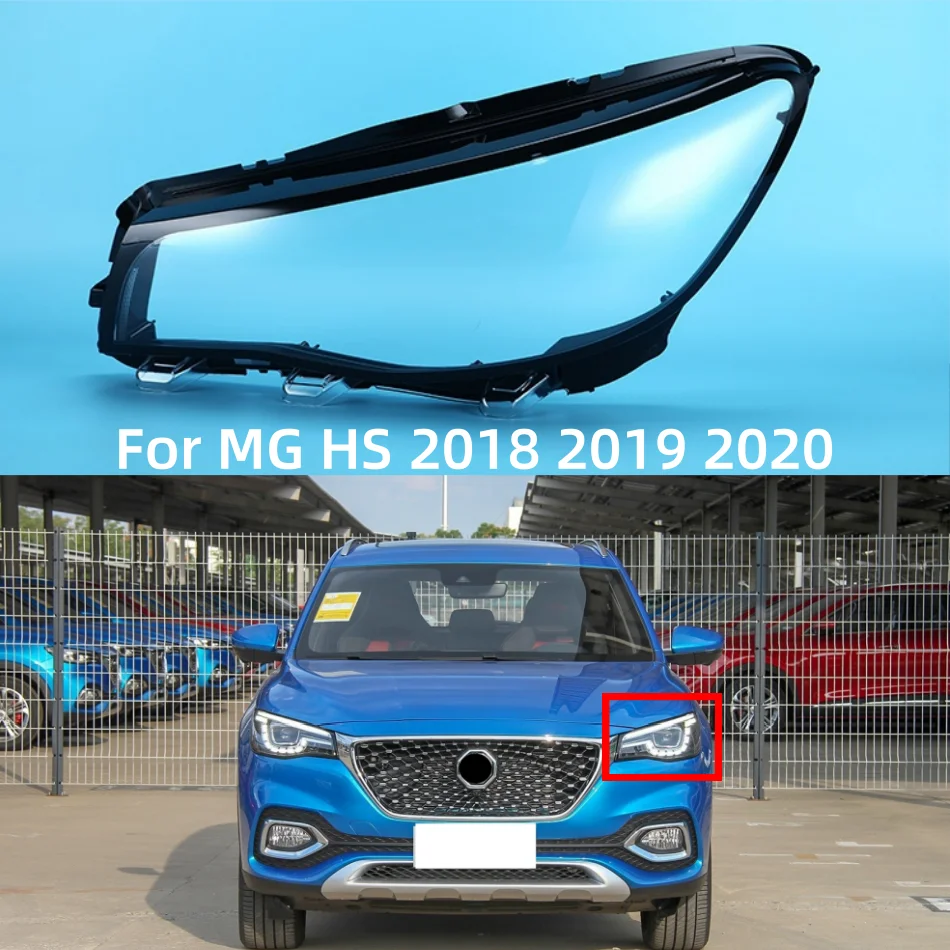 

For MG HS 2018 2019 2020 Car Decorations Accessories Front Headlight Cover Replace The Original Lens