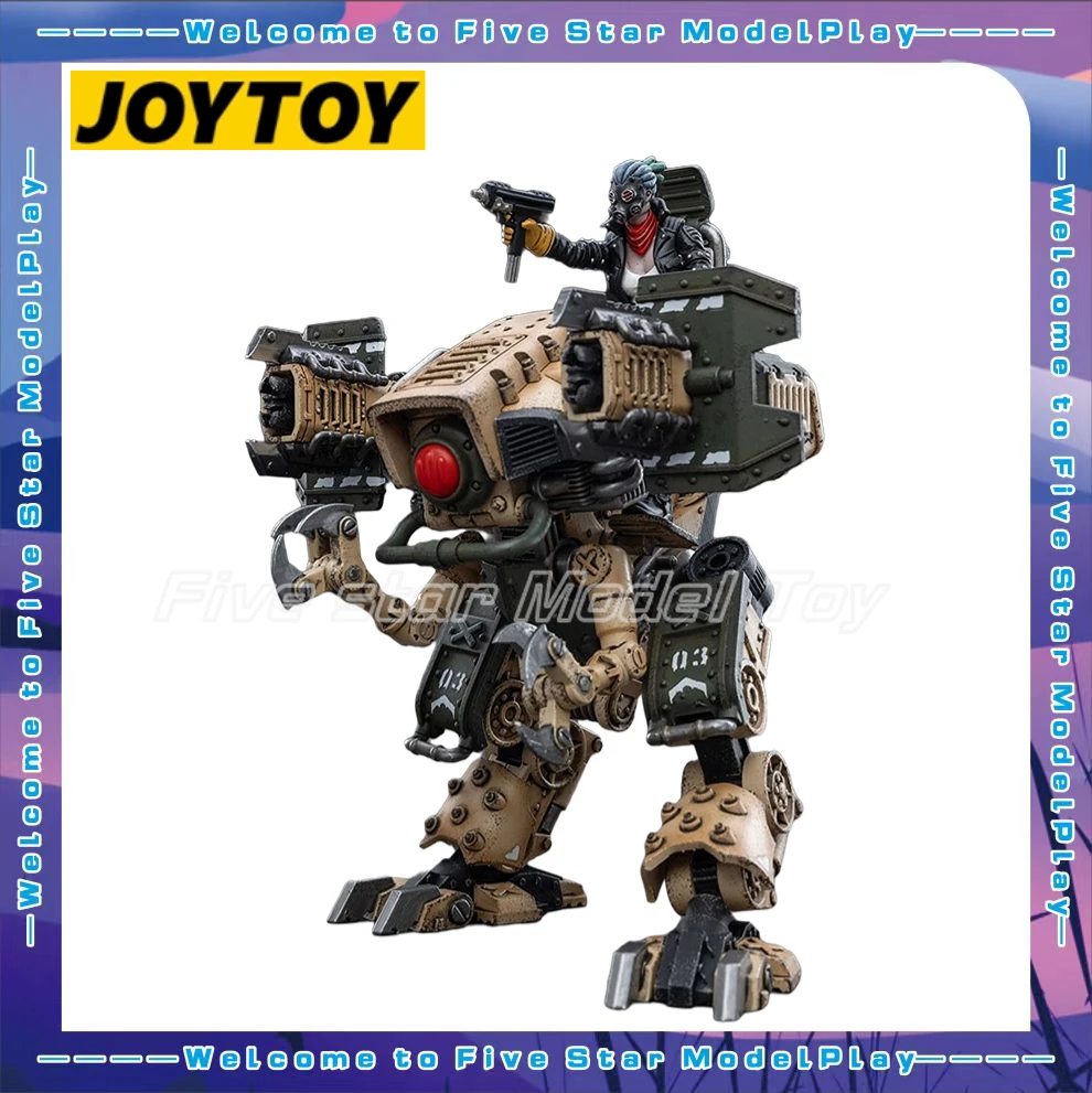 

【FS】JOYTOY Warhammer 40K Scale 1/18 Action Figures The Cult of San Reja - Z-8 Cub Assault Mecha Models Toys Gifts