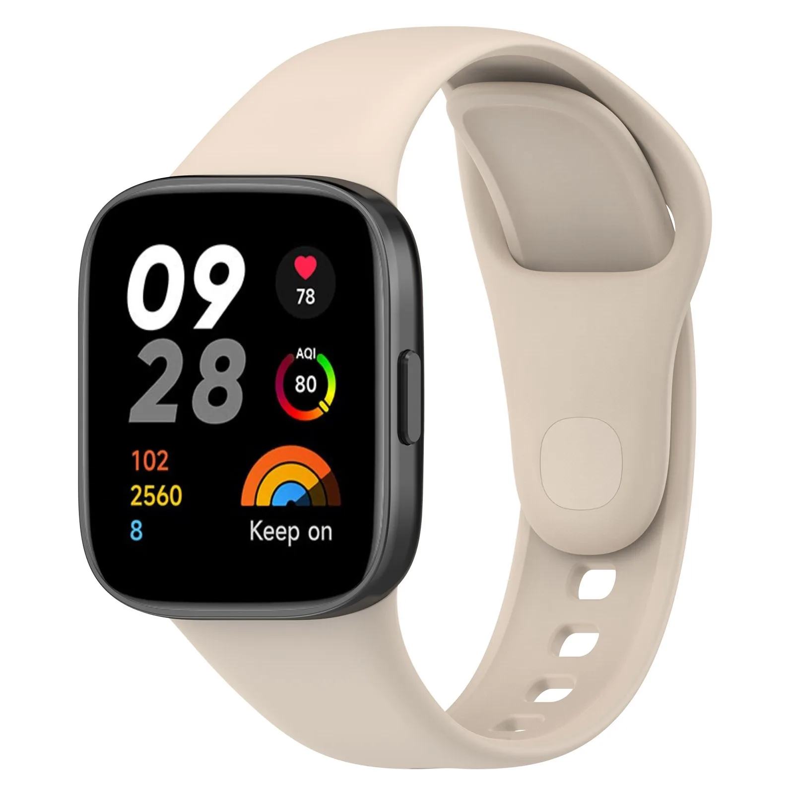 Sport-Silikonarmband für Xiaomi Redmi Watch 3 Zubehör Komfortables Ersatzarmband Correas für Redmi Watch 3 Band – Detail 6