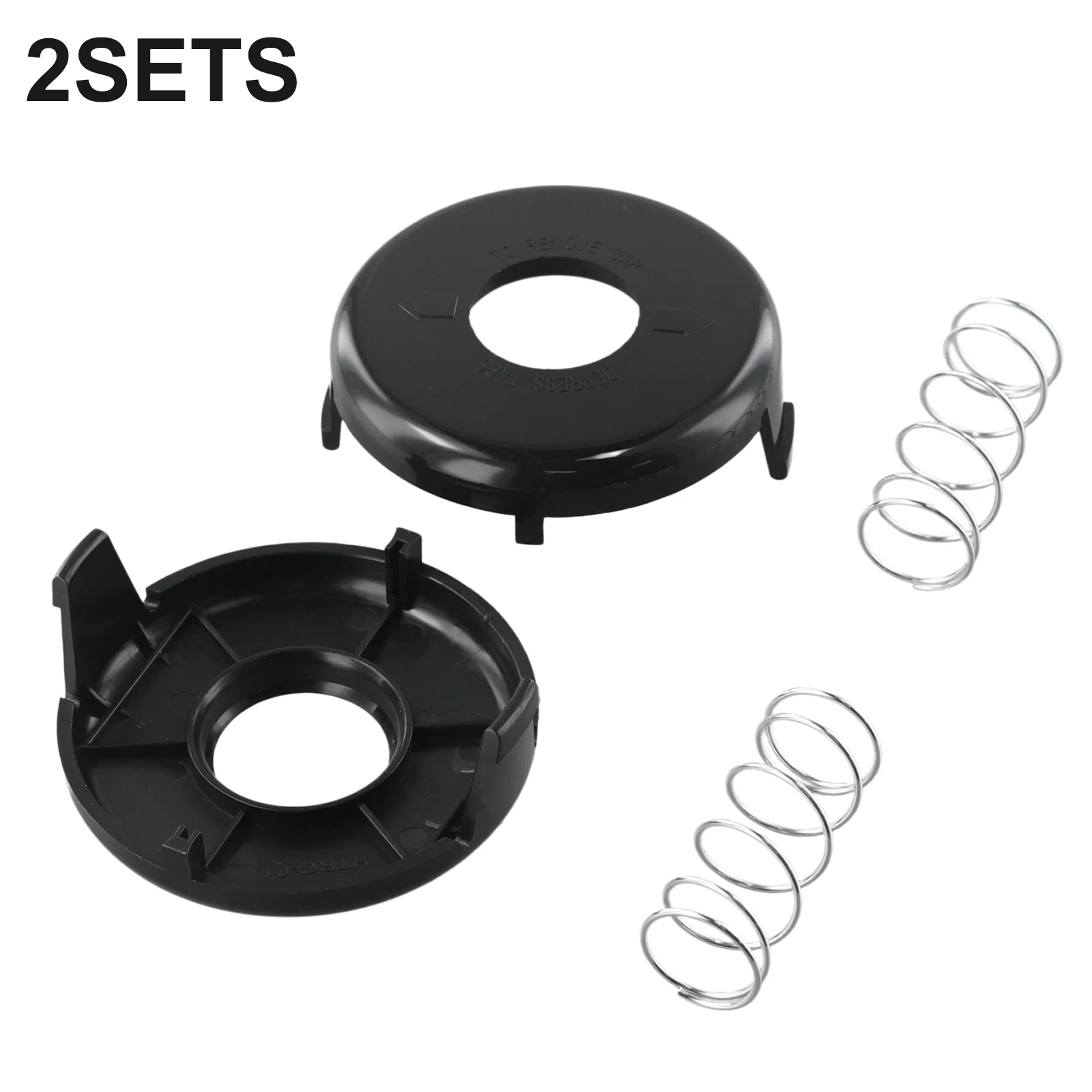 Convenient Snap In Spring & Cap for TORO PART 88026 Trimmer Simplify Spool Replacement for 13 Electric Trimmers