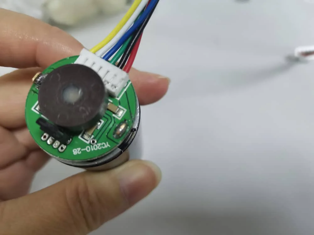 Spazzole micro spazzole coreless 2863 ad alta velocità Motore CC spazzolato con encoder per pompa