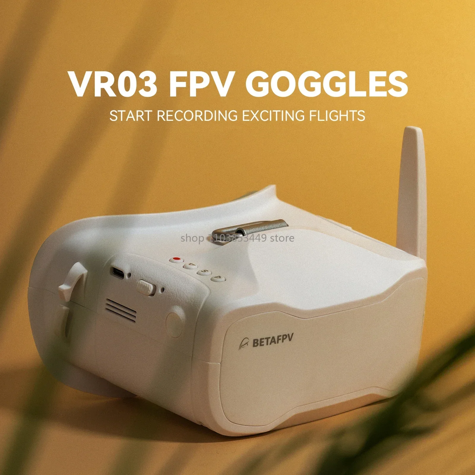 

New BETAFPV VR03 FPV Goggles | DVR Recording | 48CH RC | for FPV Racing Drones