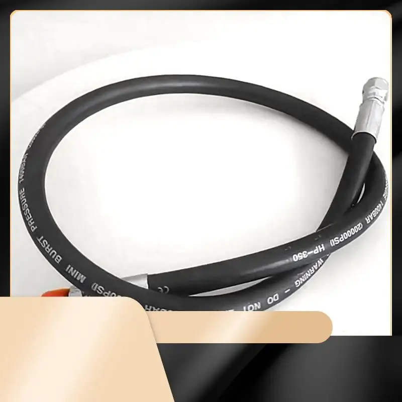 

X40A_XA-1 Piece Scuba Diving Regulator Snorkel High Pressure Hose Scuba Diving Pressure Hose Black For Scuba Diving Watersports