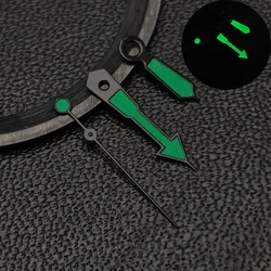 New Hand Watch Accessories Pointer NH35 NH36 sport watch Hands Green Super Luminous Suitable For NH35 NH36 Movement