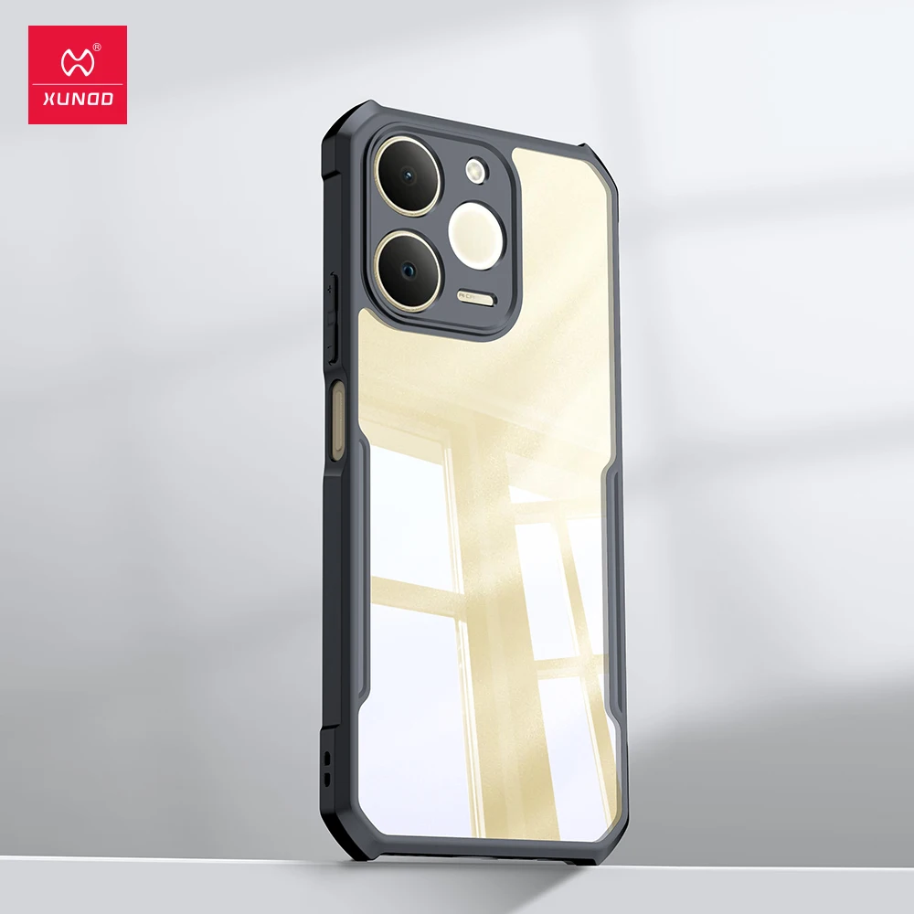 

Xundd для Realme Note 70, прозрачный чехол для телефона, противоударный бампер, защитные чехлы, роскошный чехол, не желтый чехол Realme Note 70