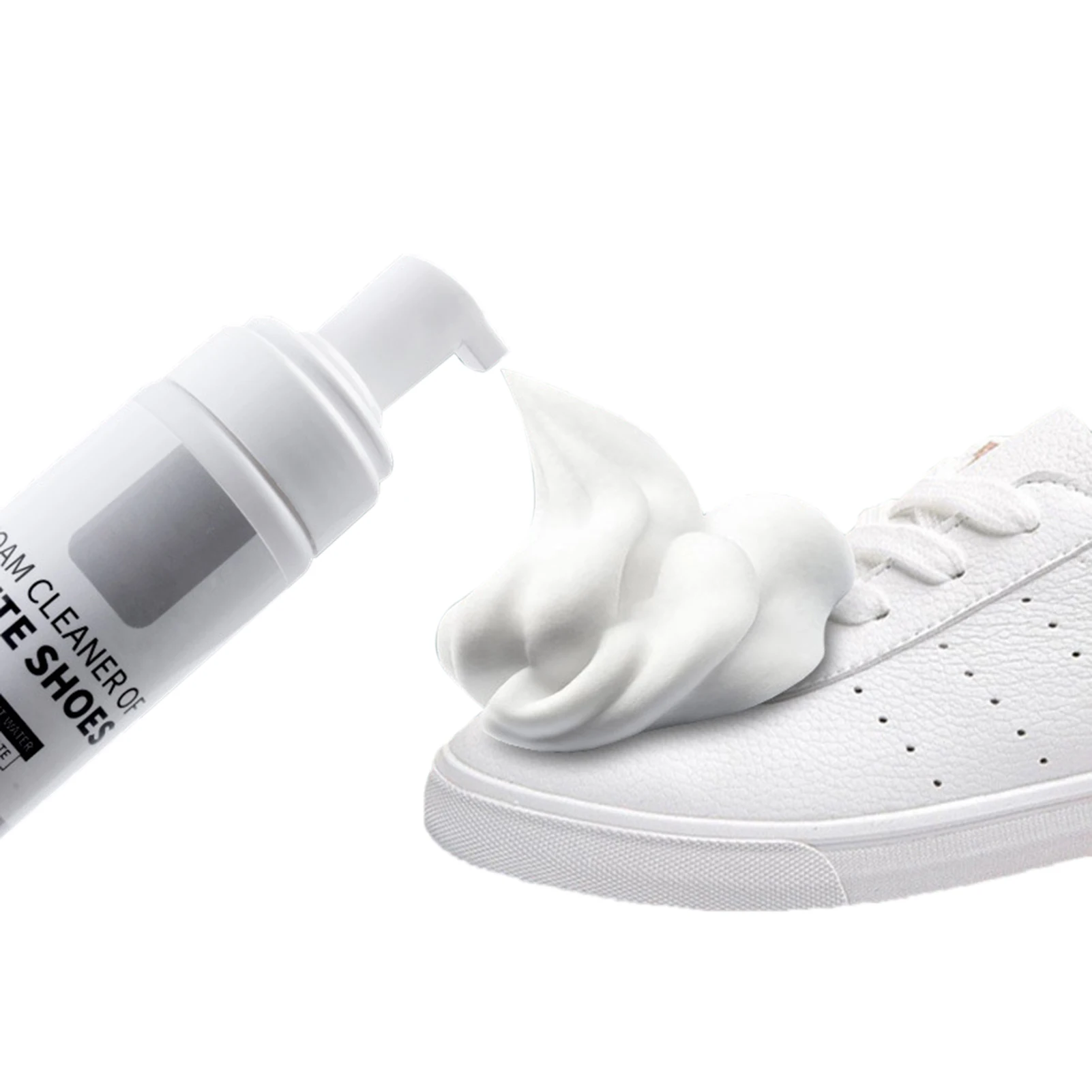 200ml Shoe Whitener White Shoe Clearning Foam White Shoes Cleaner Whiten Refreshed Polish Cleaning Tool Sneakers Care