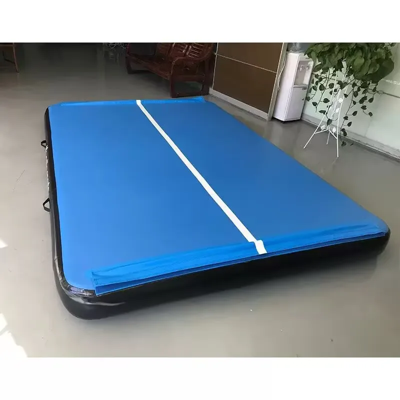 HIBADOU Air Track Gymnastics Air Mat 3*2*0.2m Tumble Track Tumbling Mat Inflatable Floor Mats with Electric Air Pump
