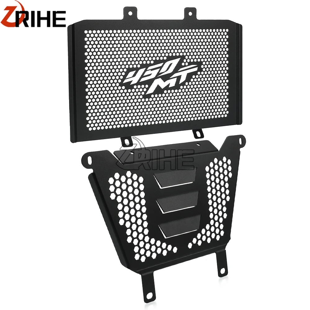 ل CFMOTO 450MT 450 MT 450 MT450 CF450MT 2024 2025 2026 دراجة نارية المبرد الحرس حماية غطاء المحرك حامي الملحقات