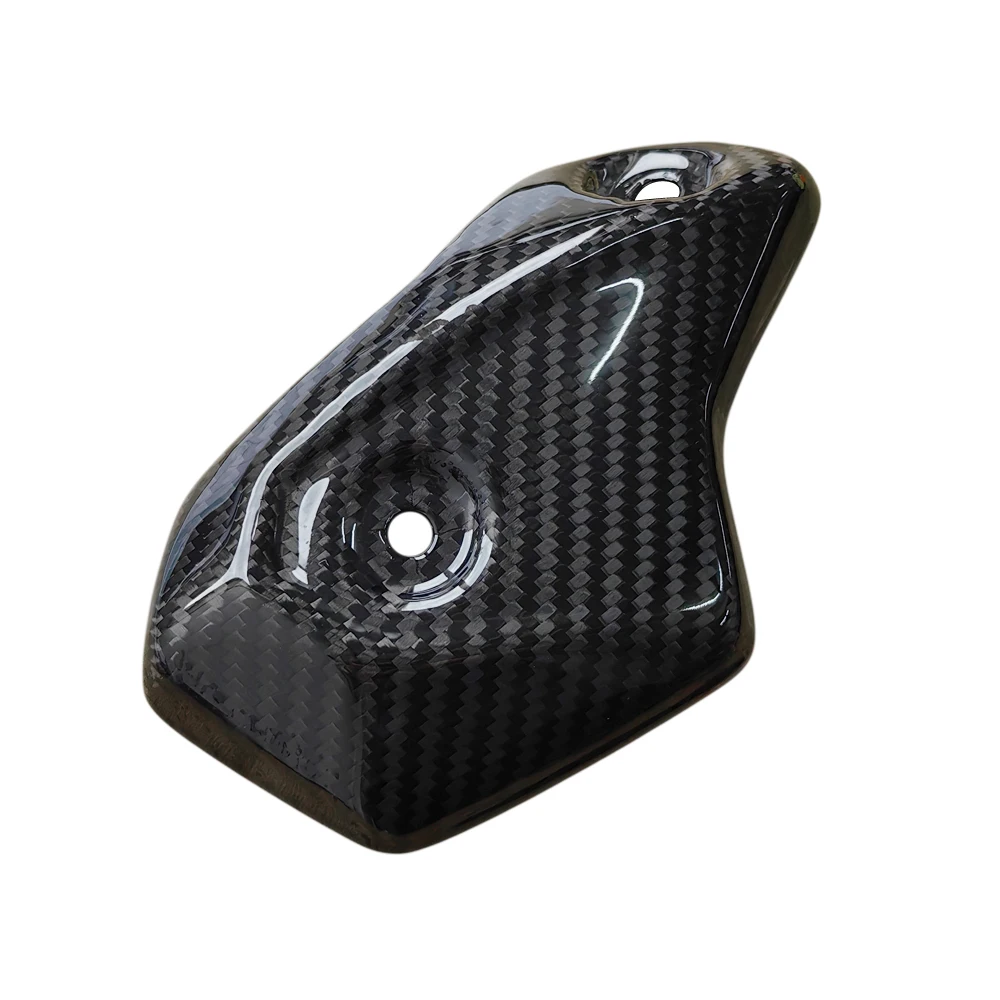 Carbon Fiber Exhausts Pipes Protection Cover for Triumph Tiger 900 GT 2025-2026