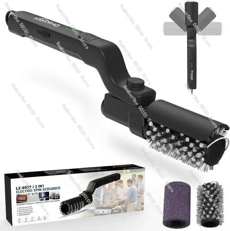 BBQ Grill Brush Heavy Duty Stainless Steel Oil Stain Remover Barbecue Cleaner Tool For Outdoor Home Kitchen Grill Cleaning Use