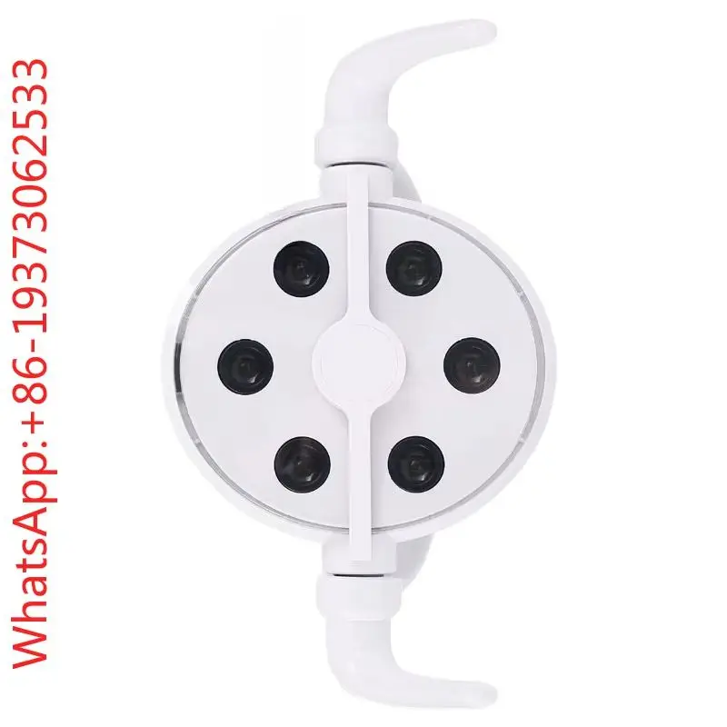 LED Six-bead Oral Cold Light Induction Switch Dental Shadowless Lamp Chair Accessories Multi-angle Adjustment