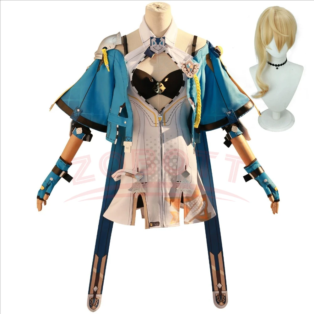 

Bianka Durandal Ataegina Cosplay Costume Wig Women Game Suit Wig Halloween Party Suit Outfit