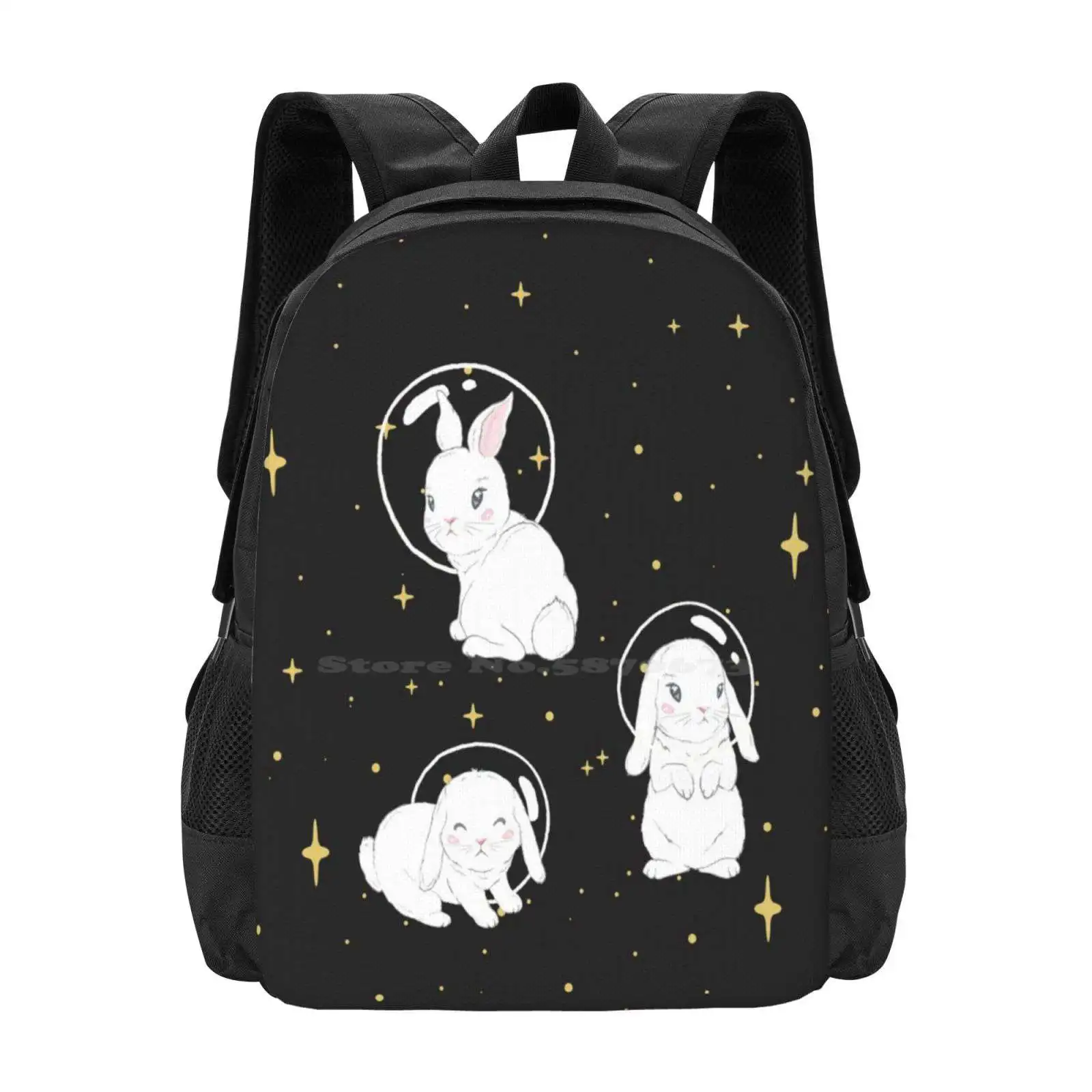 

Space Little Bunnies By Graphicmeyou Hot Sale Backpack Fashion Bags Space Bunnies Space Rabbits Space Buns Space Animals Stars