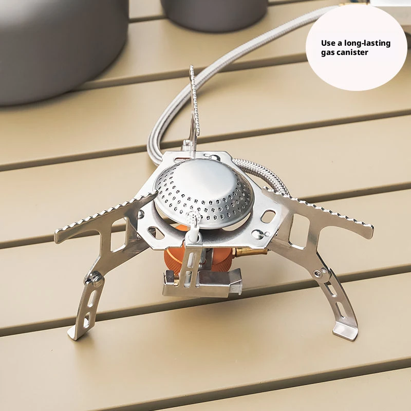 

Camping Gas Stove Outdoor Tourist Burner Big Power Heater Tourism Cooker Barbecue Tourism Supplies Picnic Equipment