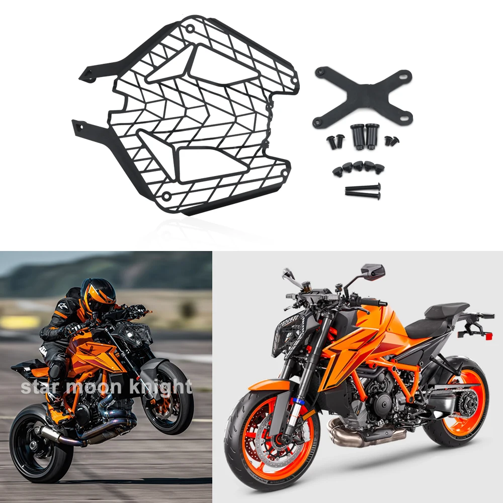 Headlight Protection Grill For 1390 Super Duke R Evo 1390 SuperDuke R 2024+ Headlight Protection Guard Accessories