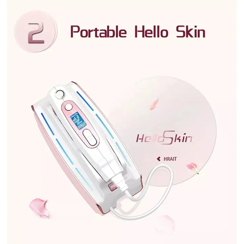 

2025 MINI HIFU Антиэйдж массажер для лица, омоложение кожи, удаление морщин, ультразвуковой уход за кожей, лифтинг лица