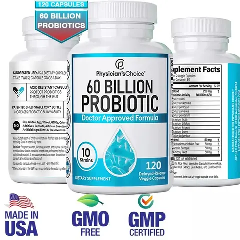 Probiotics for Weight Loss – Helps with Fat Burning, Metabolism, Nutrient Digestion and Gut Health for Adult Men and Women