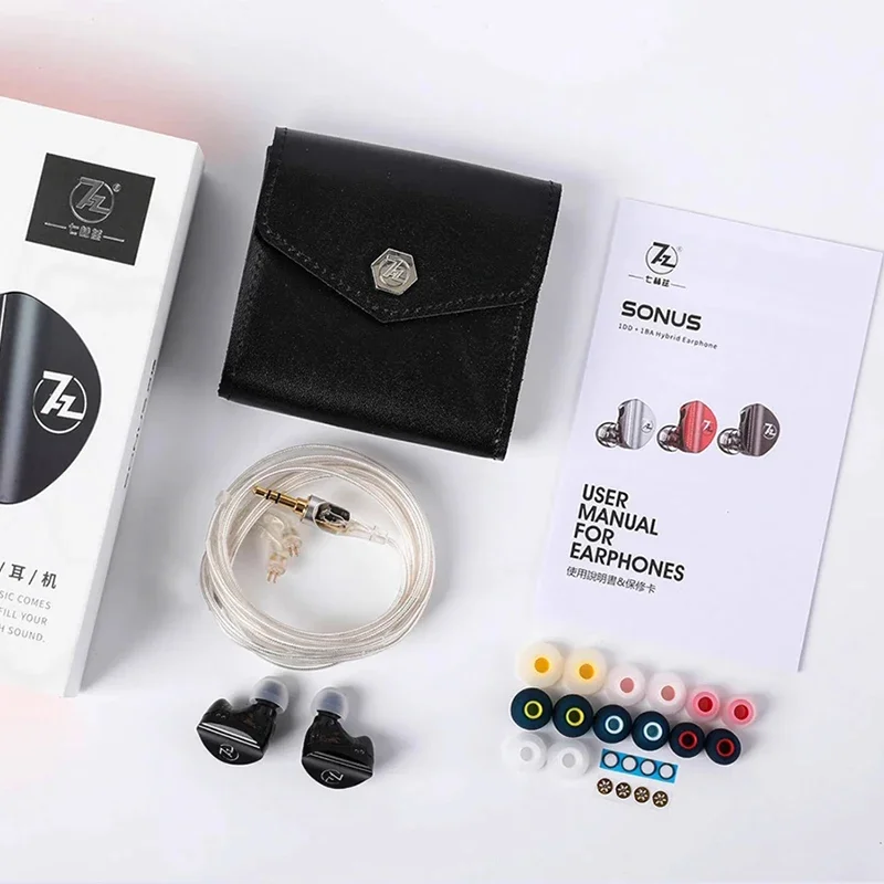 سماعات Sonus 7 هرتز 1DD + 1BA سماعات رأس سلكية هجينة داخل الأذن عالية الجودة Hifi IEM مع كابل قابل للفصل سماعة ألعاب #6