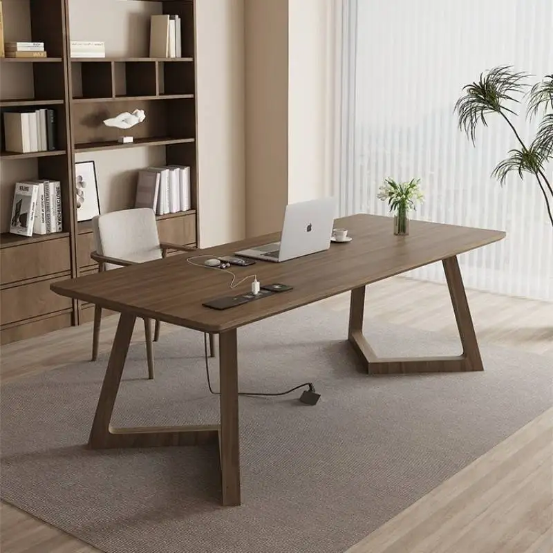 

Designer Manager Executive Desk Wood Organizer Work Laptop Executive Desk Table Computer Conference Scrivania Office Furniture