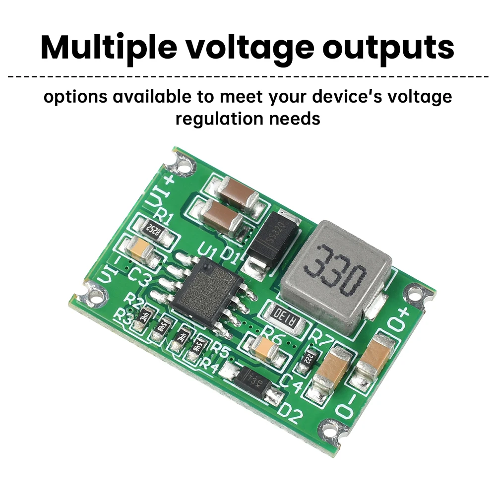 Konverter Buck DC-DC Mini 48V 60V 120V Ke 3.3V 5V 12V Modul Daya Step-Down dengan Perlindungan Sirkuit Pendek Suhu Berlebih