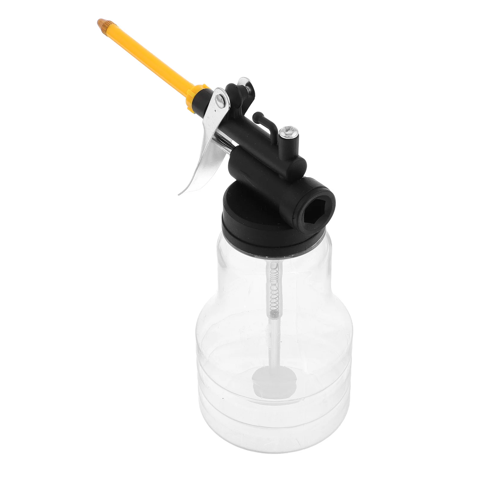 

High Pressure Transparent Oil Can Pump Nozzle Motor Oil Dispenser Car Engine Oiler Portable Handheld Lubrication Can