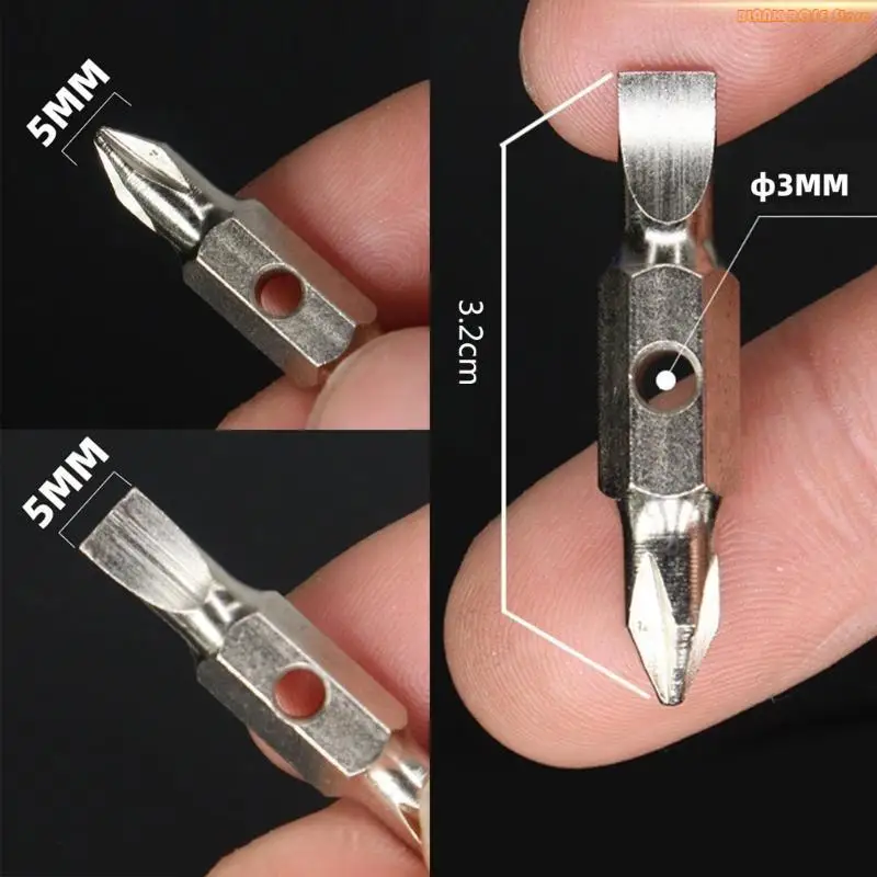K1AE Multifunctional Flathead Screwdriver Keychain For Tool Home And Travel Needs