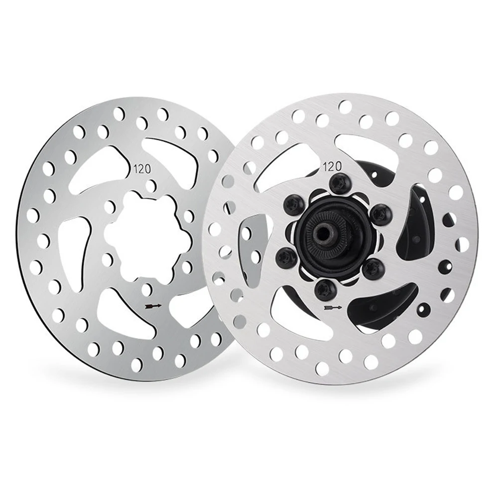 MTB Bicycle Brake Rotor 120 140 160 180 203mm 6inch Stainless Steel Hydraulic Brake Rotor MTB Road Bike Disc Brake With T25 Bolt