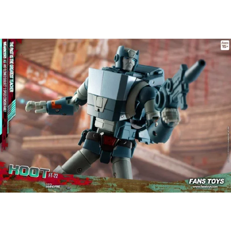 【Bens de ponto】brinquedos transformadores originais FansToys FT-22 FT22 Koot Action Figure Anime Figure Box Boy Collection Gift