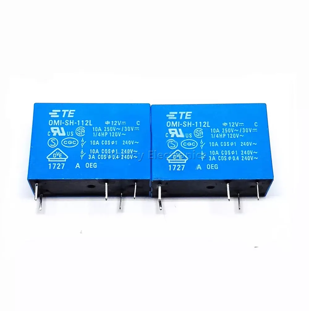 

Free Shipping 10PCS/LOT 12VDC 16A 4PIN Relay OMIH-SS-112L