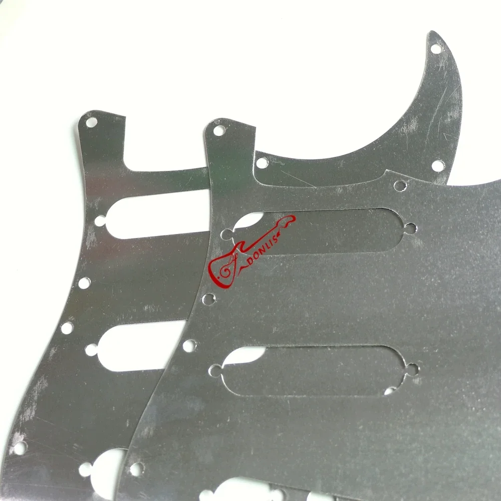 Donlis 2pcs 0.3mm thin aluminum ST guitar shield guard For shielding under SSS pickguard