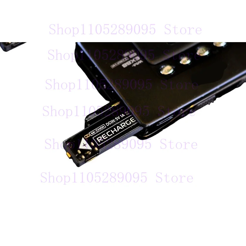 2Pcs 1.5V USB-C Rechargeable Gumstick Battery NH-100WM NH-14WM NC6WM For SONY WALKMAN MD Player Gum Stick Battery Replacement