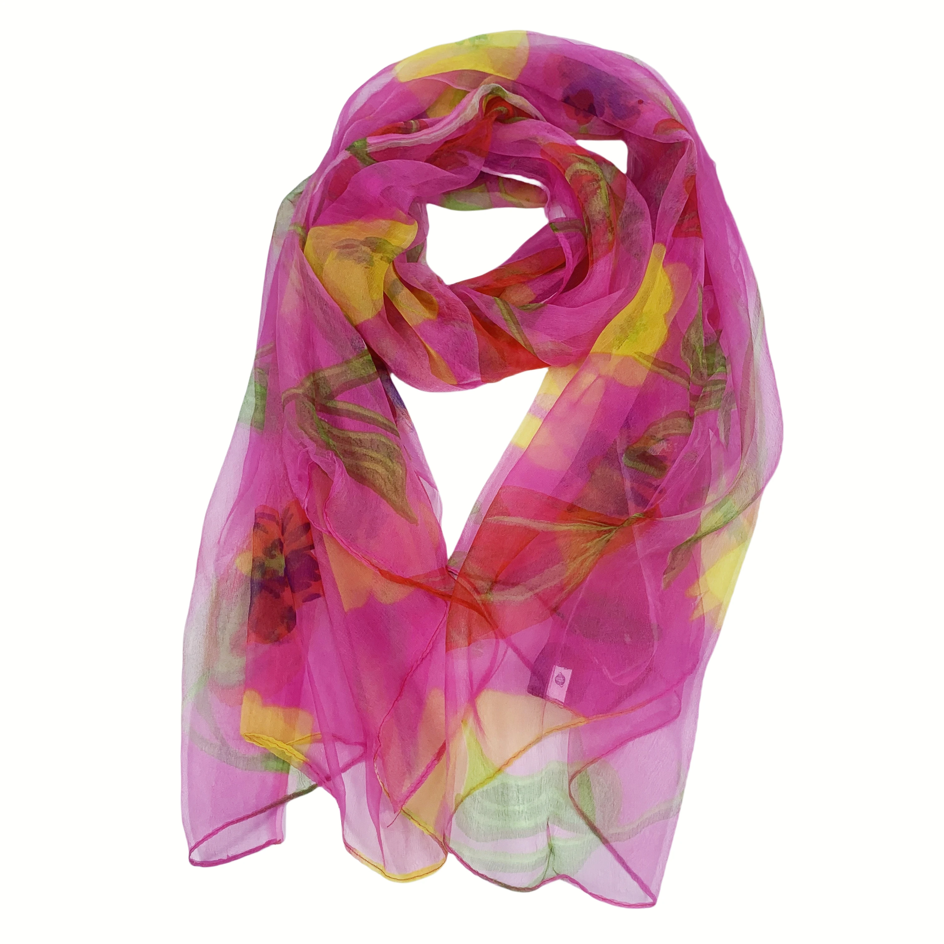 100%  pure silk scarf  scarves  brand new fashion scarves 110Cm*180Cm Neckerchief  hijabs  long silk scarves icecream color