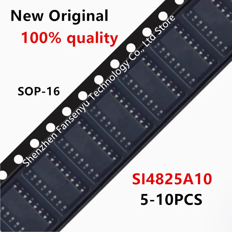 

(5-10piece)100% New SI4825 SI4825A10 SI4825-A10 SI4825-A10-CSR SOP-16 Chipset