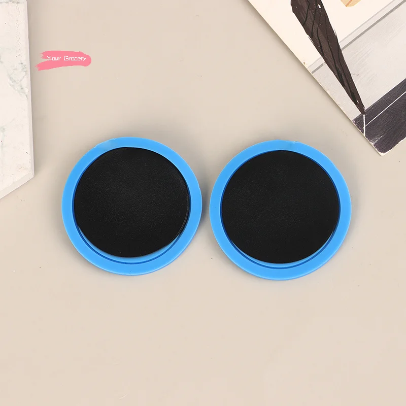 바디 토닝 및 마사지 기계용 근육 자극기 전극 패드 1쌍 원형 통증 완화 교체 패드