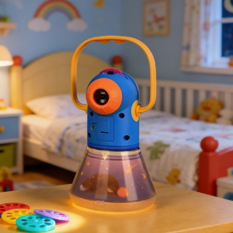 MiDeer Projector Flashlight Toy Baby Sleeping Story Book Torch Lamp Flashlight Projector Baby Early Educational Bedtime Story