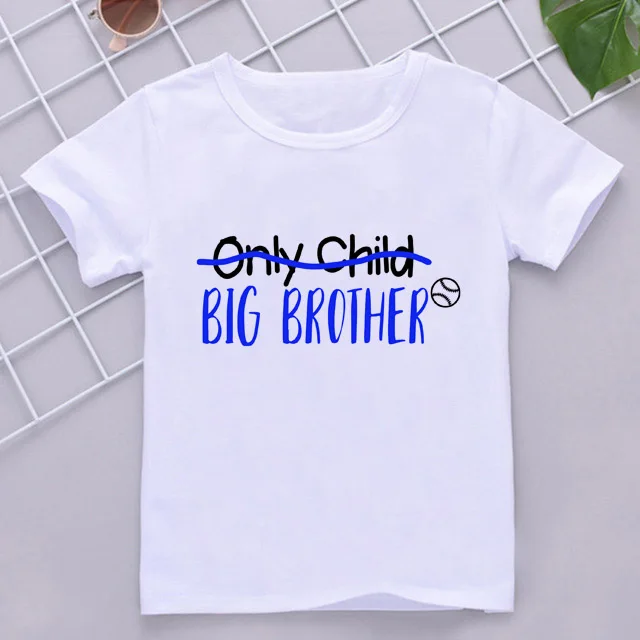 Funny I\'m Going To Be A Big Brother Again Children Boys Tshirt Kids Brother Matching Clothes Pregnancy Announcement Top Outfits