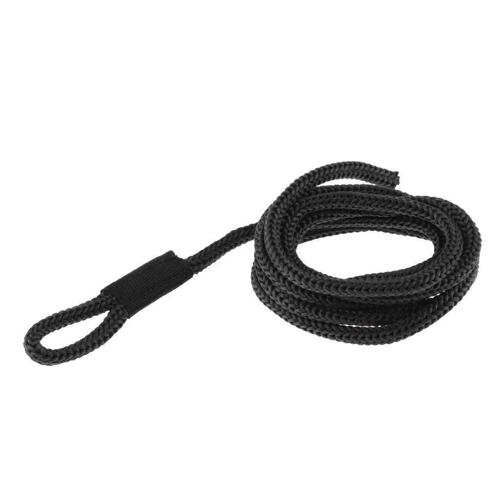 

Dock Lines Marine Rope Double Braided Eyelet Reinforced Boat Accessories for Decking and Dock Cleat Ties