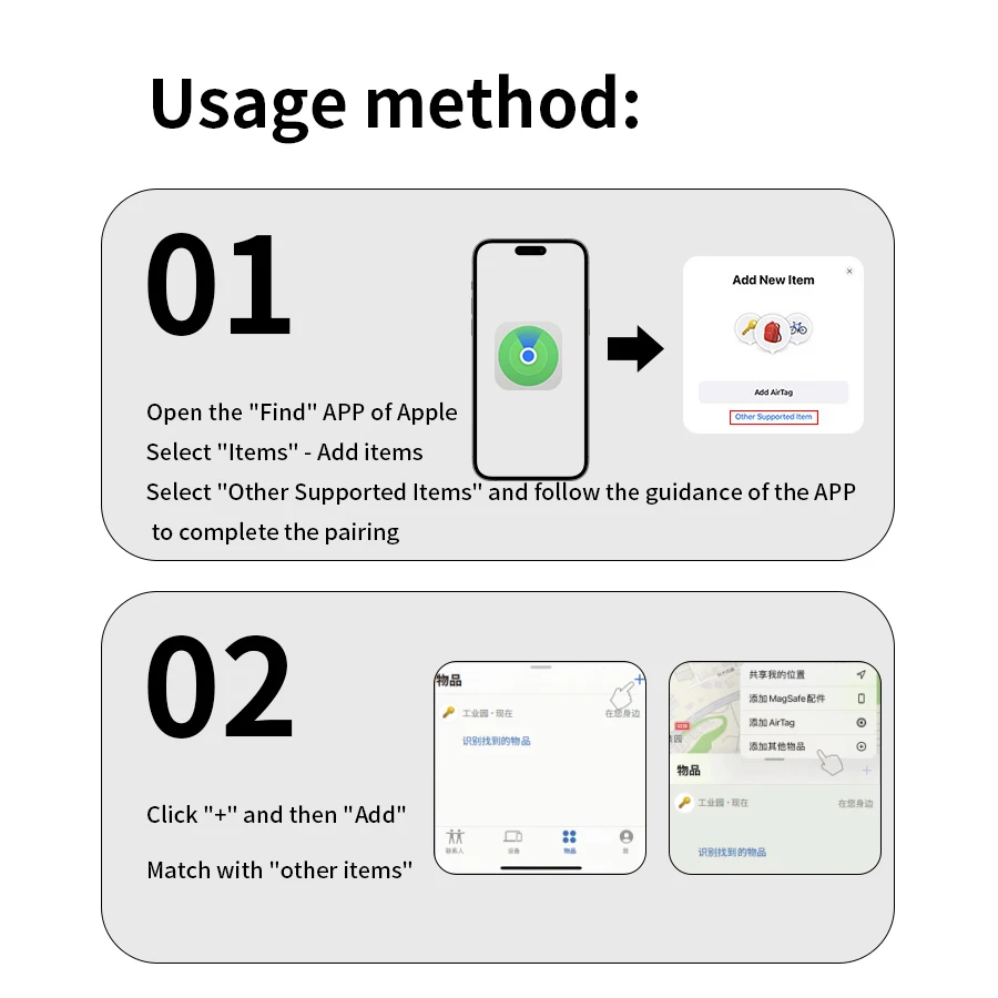 Smart GPS Tracker Mini Bluetooth Tracking Device For Apple Find My APP Smart Tag Anti Lose Reminder Locator Key Kids Finder
