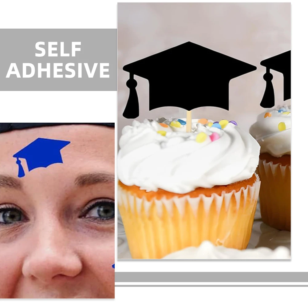 

20 листов наклейки, выпускная шапка, самовыпускные украшения, клейкие декоративные этикетки, альбом для вырезок, студенческая вечеринка