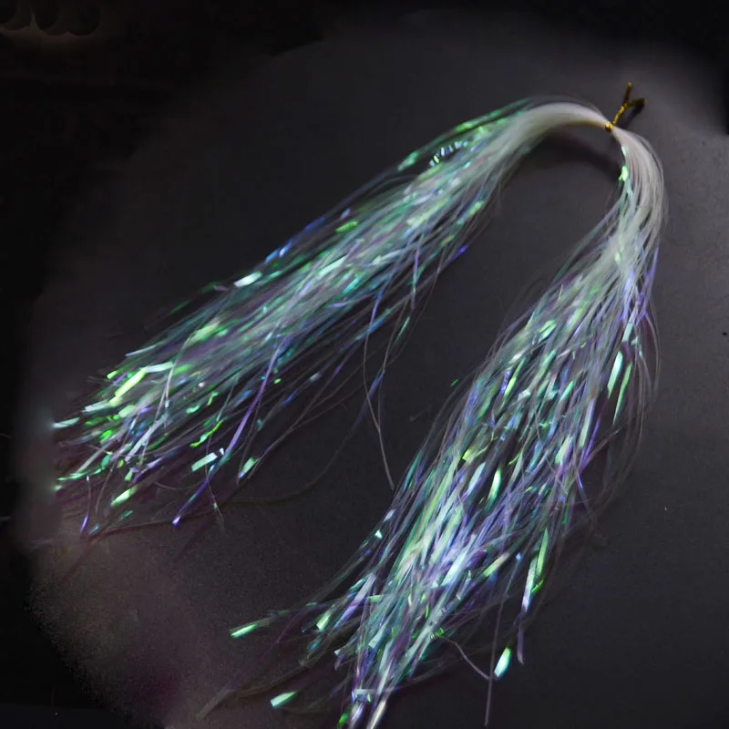 CONTEMPLATOR 2mm Pearl Flash Holographic Tinsel Scud Back 2bags Narrow Shinning Film Stonefly Nymph Thin Skin Fly Tying Material